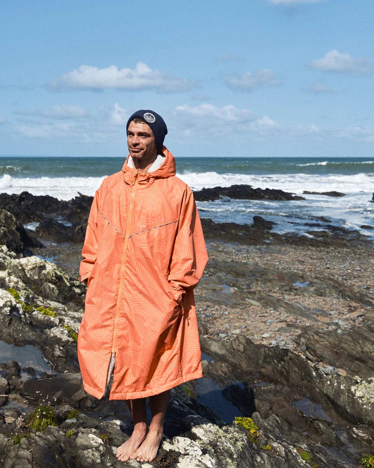 Saltrock - Recycled Changing Robe - Light Orange