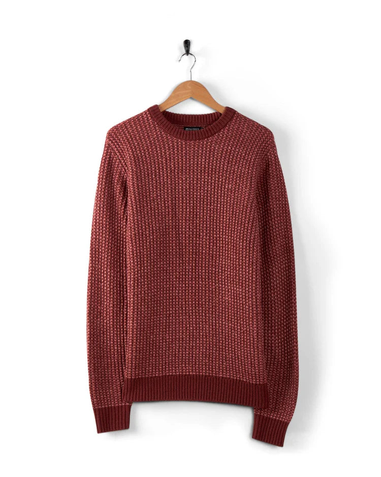 Saltrock Arlen - Mens Knitted Jumper (Red)