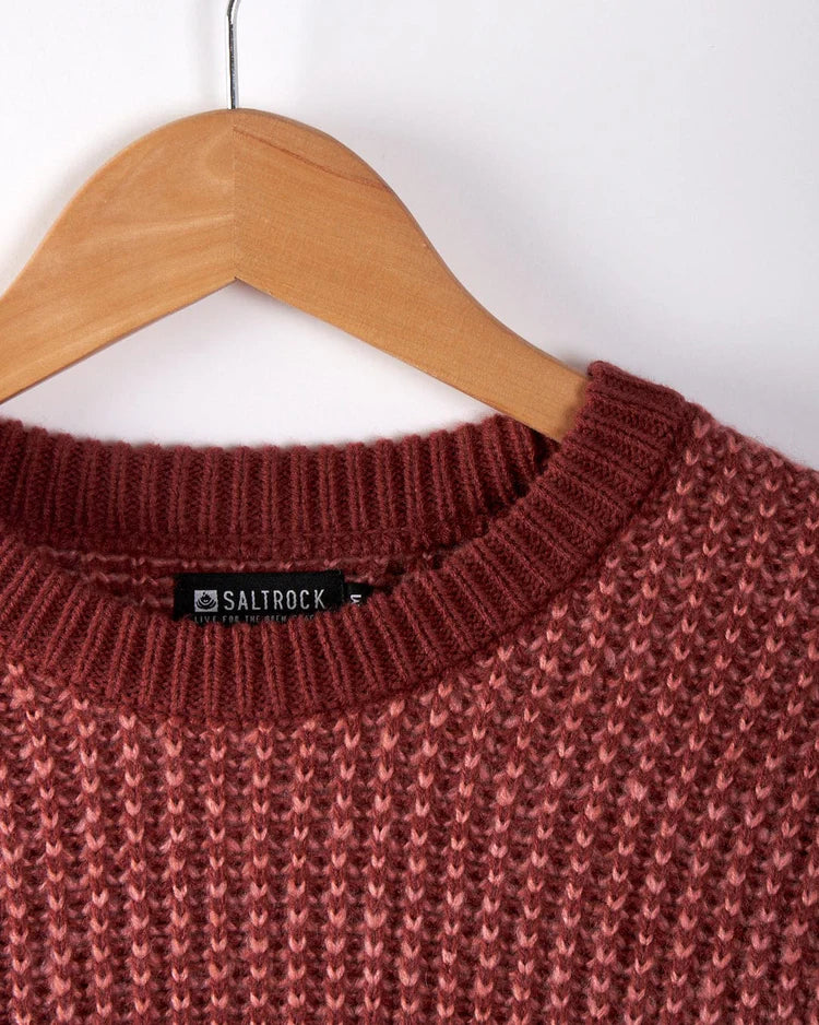 Saltrock Arlen - Mens Knitted Jumper (Red)