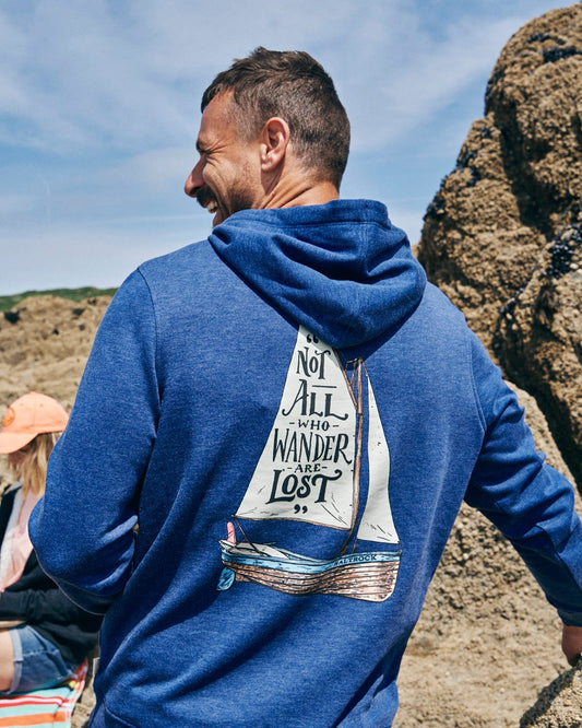 Saltrock Lost Ships Pop Hoodie (Blue)