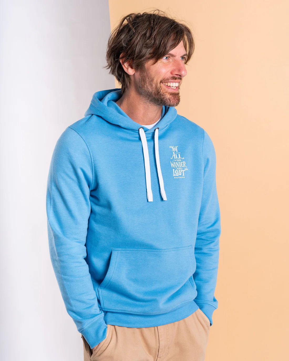 Saltrock Lost Ships Pop Hoodie (Light Blue)