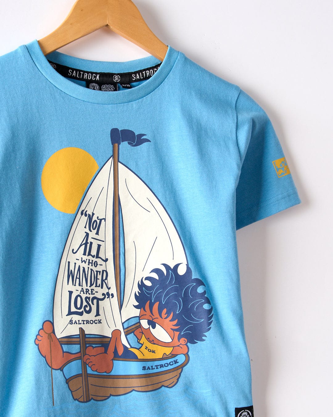 Saltrock Toe The Line - Kids T-Shirt (Blue)