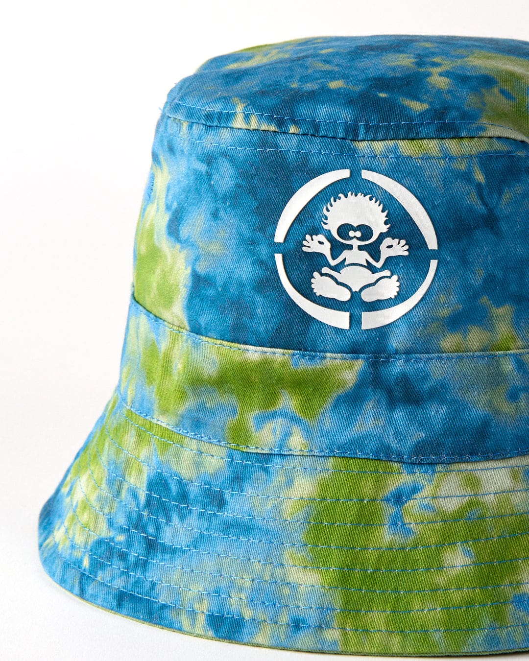 Saltrock Fader Kids Bucket Hat (Green/Blue)