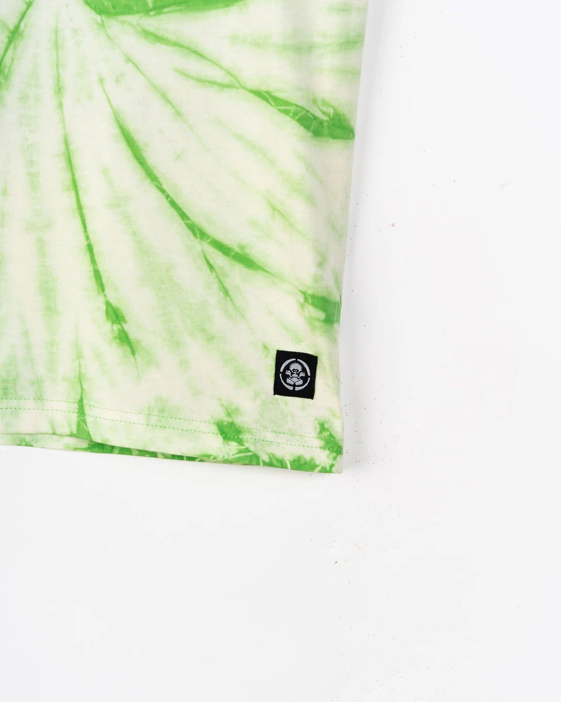 Saltrock Wave Rider Wales - Kids Short Sleeve T-Shirt (Tie Dye Green)
