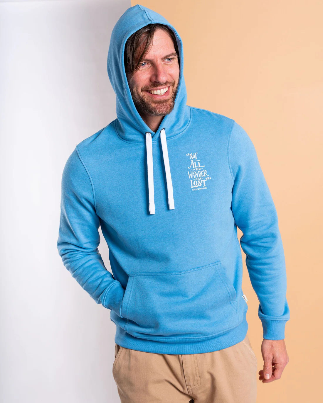 Saltrock Lost Ships Pop Hoodie (Light Blue)