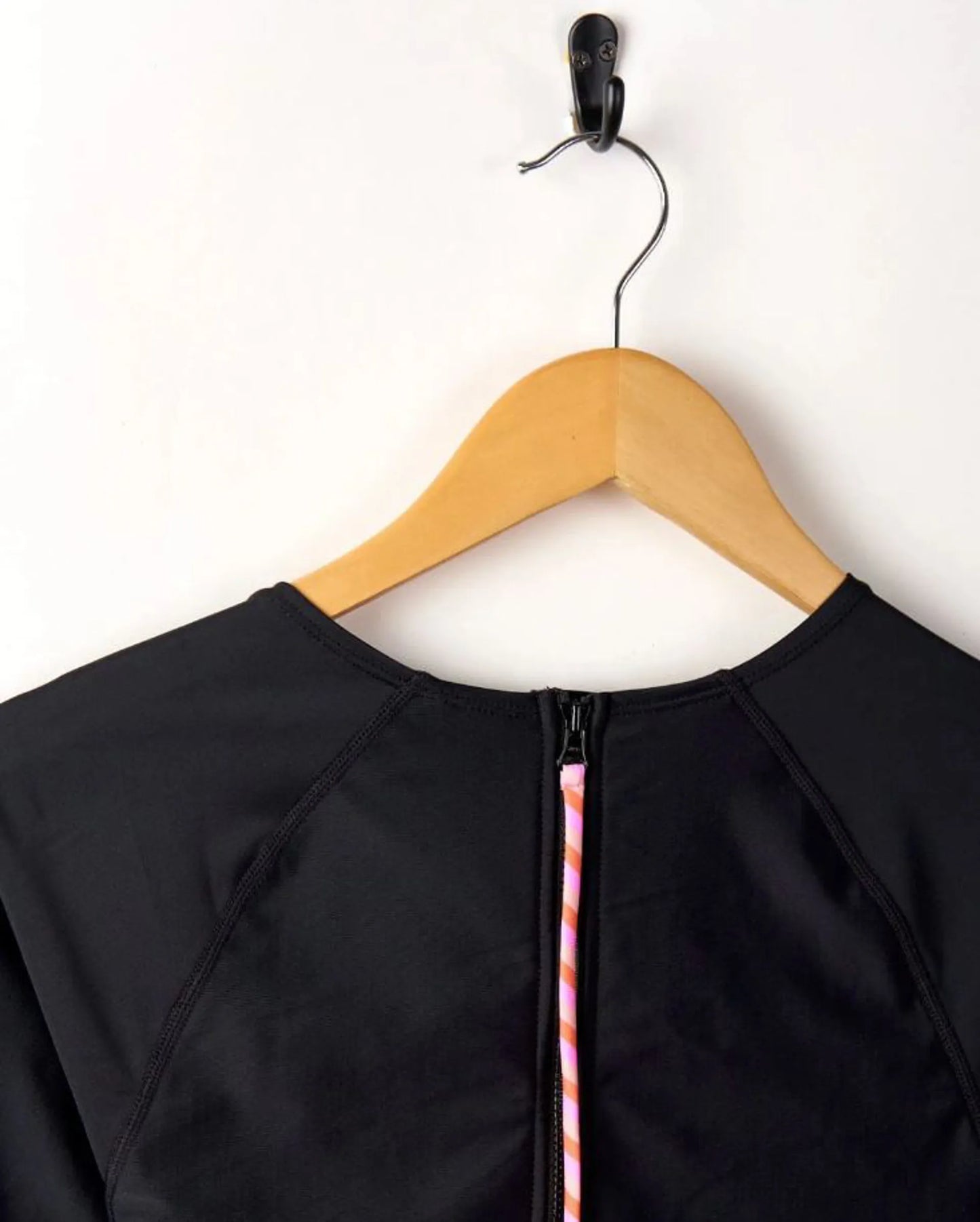 Saltrock Cora Retro Long Sleeve Swimsuit - (Dark Grey)