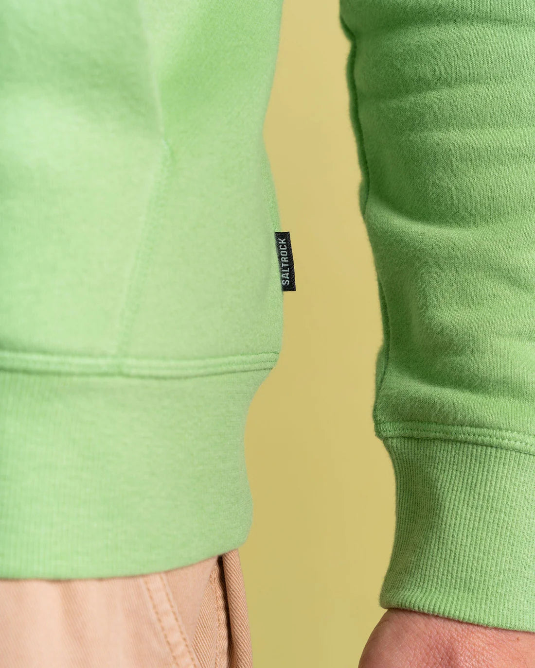 Saltrock Atlantic Adventure - Mens Pop Hoodie (Green)