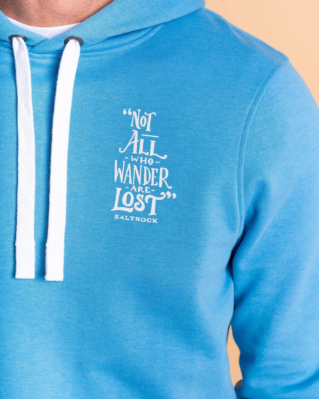 Saltrock Lost Ships Pop Hoodie (Light Blue)