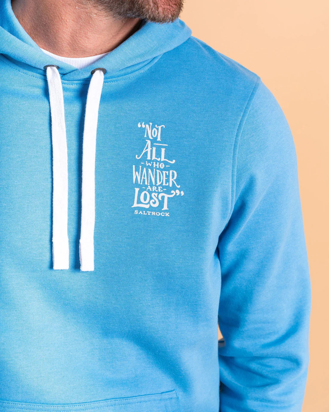 Saltrock Lost Ships Pop Hoodie (Light Blue)
