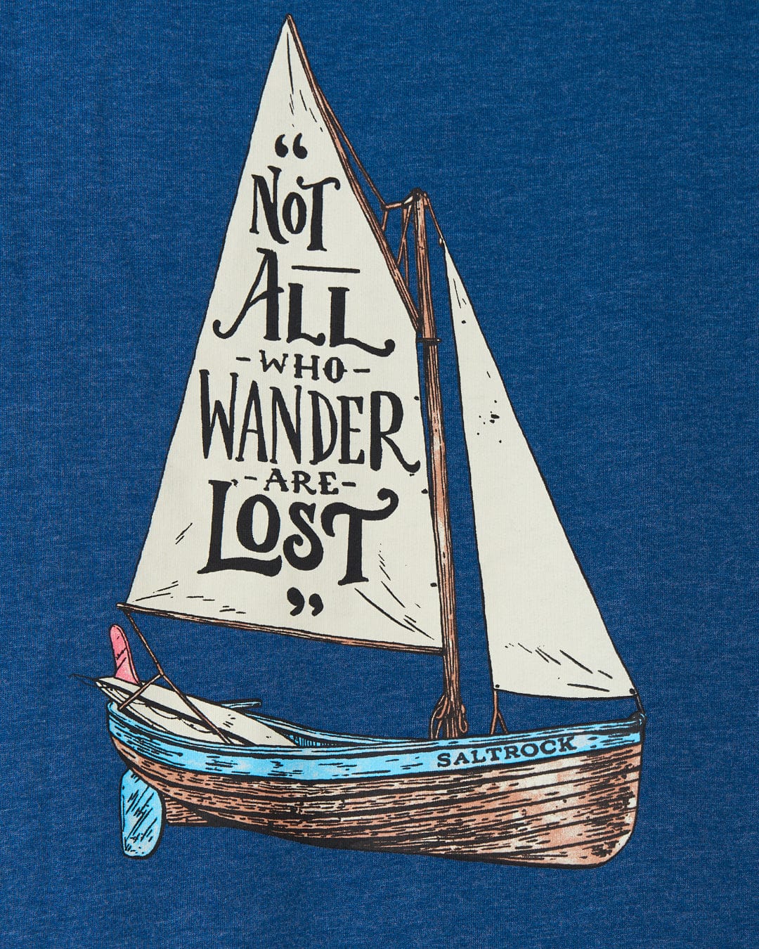 Saltrock Lost Ships Pop Hoodie (Blue)