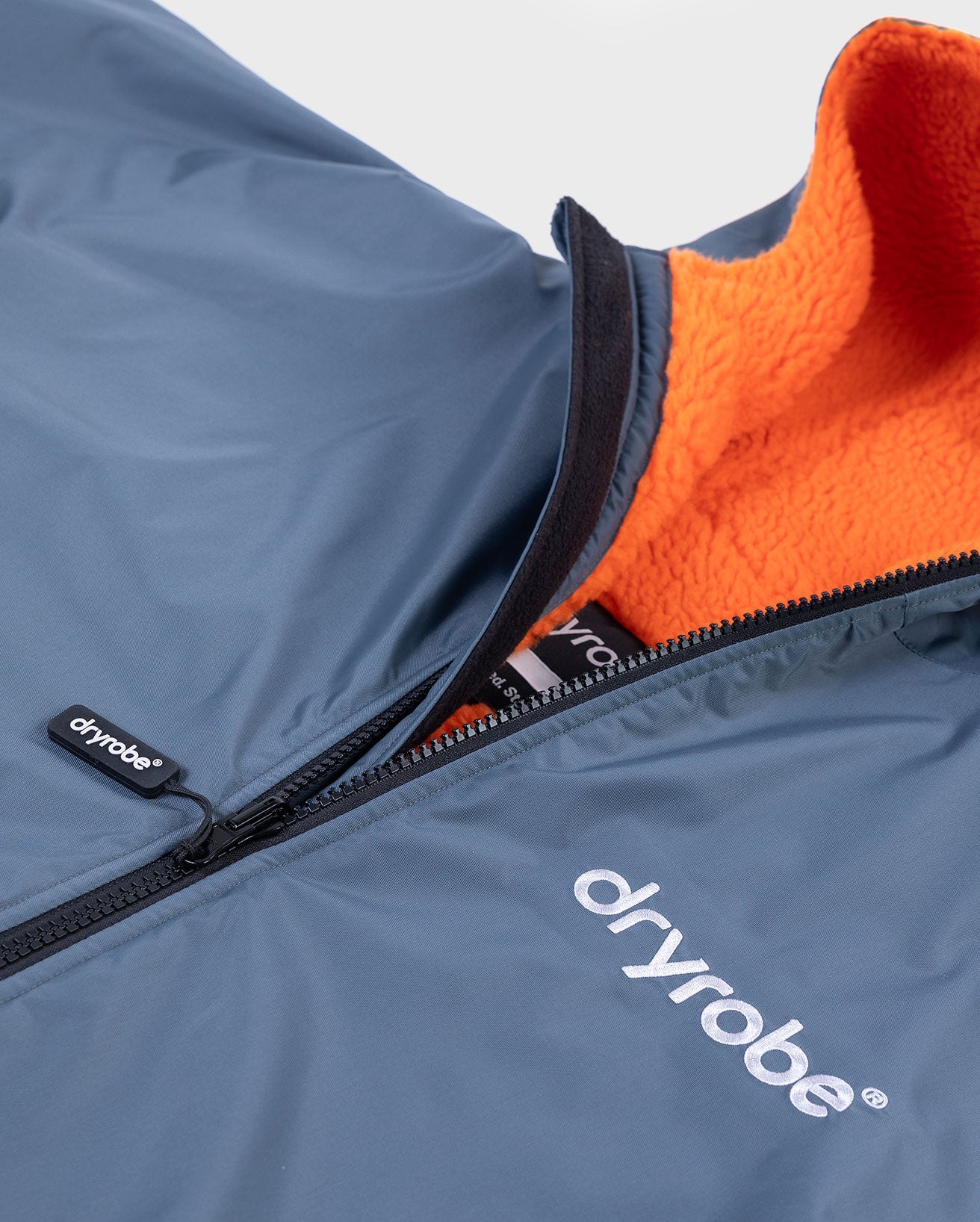 DryRobe Advance Long Sleeve Changing Robe (Dark Grey/ Orange)