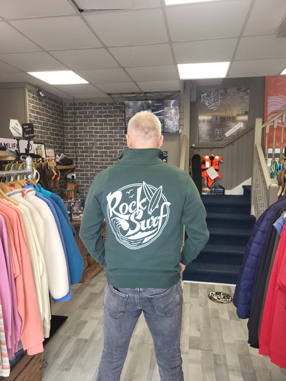 Rocksurf Premium Quarter Zip Sweatshirt (Sage)