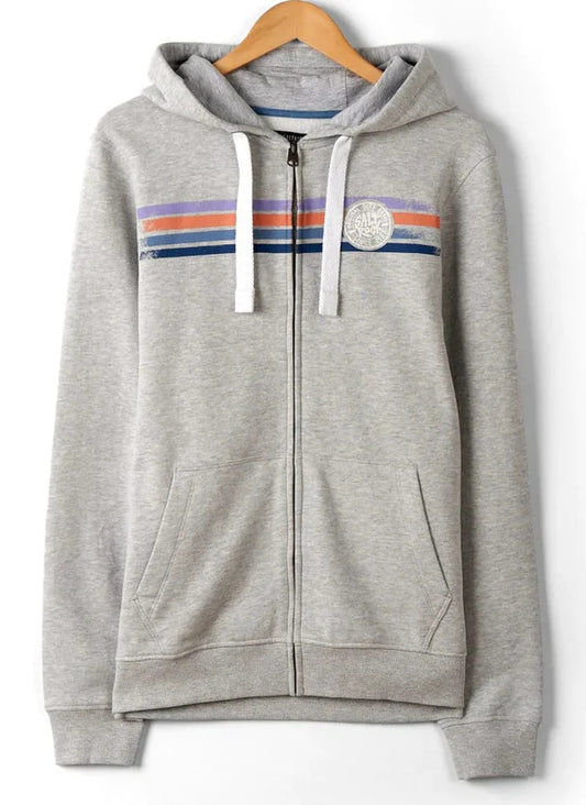 Saltrock Mens Spray Stripe Zip Hoodie