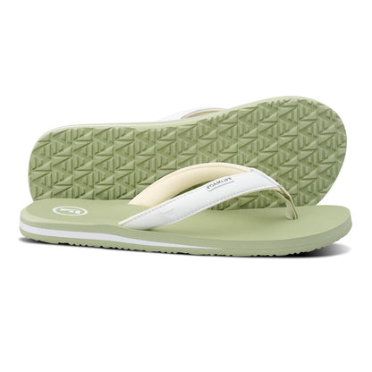 Foamlife - Lixi SC - Womens flip flops (sage green)