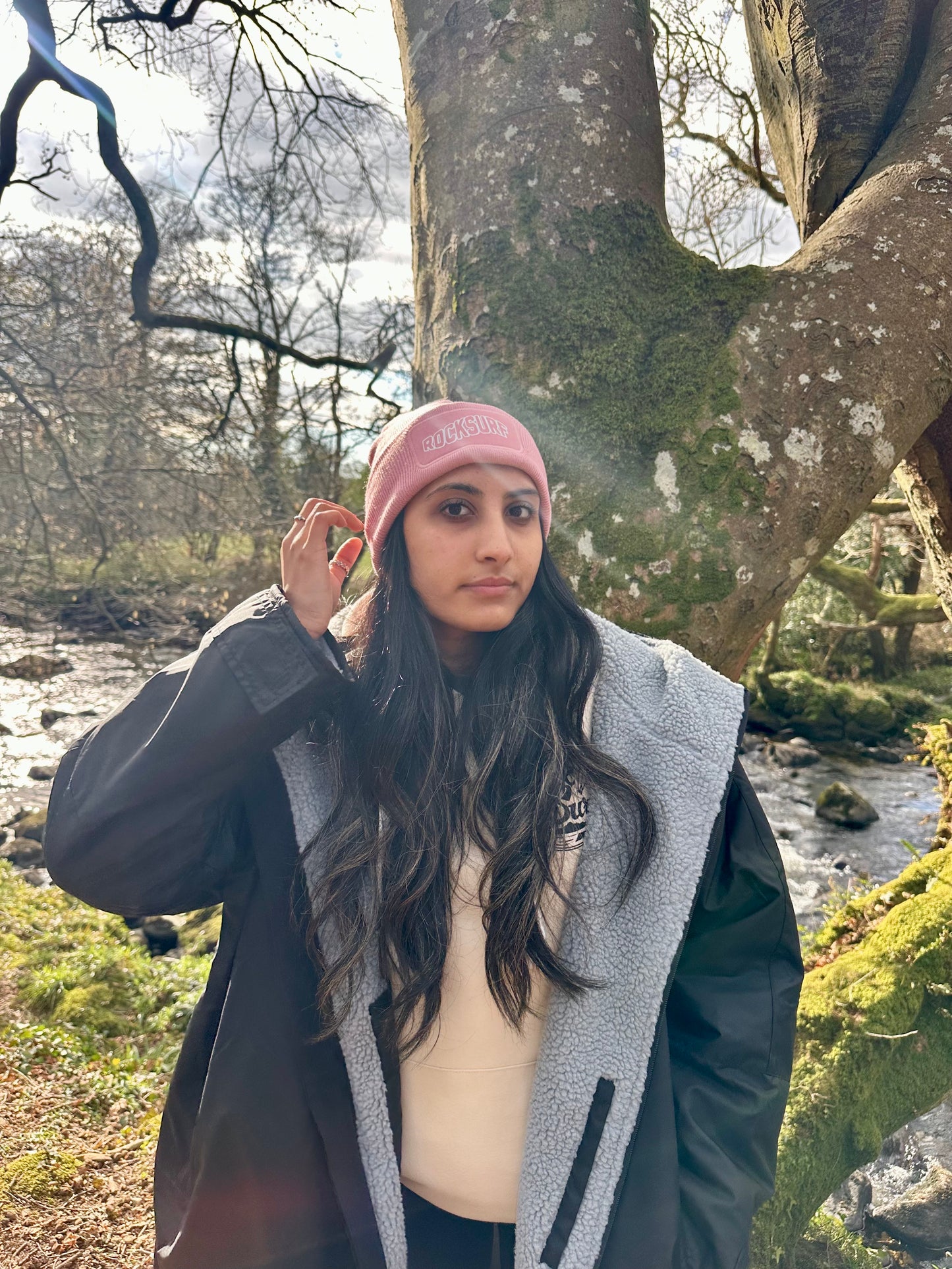 Rocksurf Beanie (Dusky Pink)