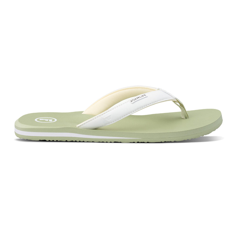 Foamlife - Lixi SC - Womens flip flops (sage green)