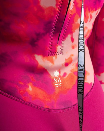 Saltrock Women's Peace Tie Dye Shortie (Pink)