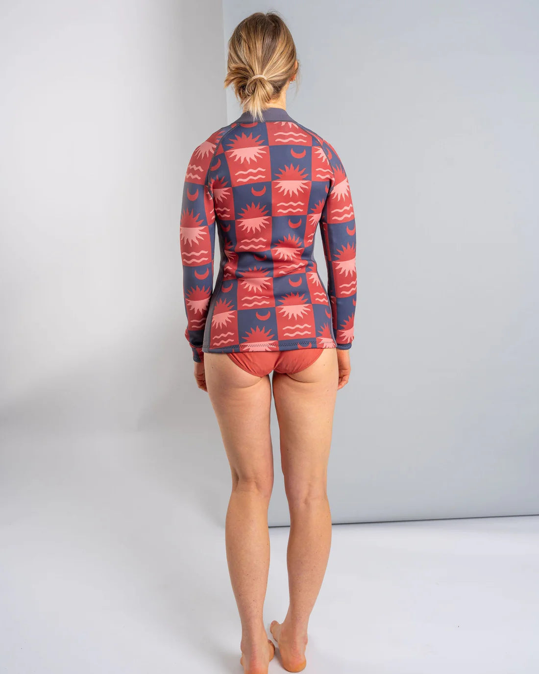Saltrock Women's Equinox Wetsuit Jacket (Dark Grey/Orange)