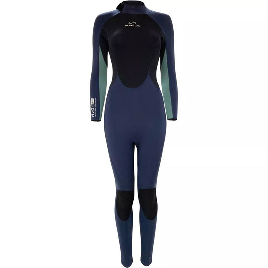 Sola H20 4/3mm Back Zip Fullsuit Wetsuit (Slate/Black)