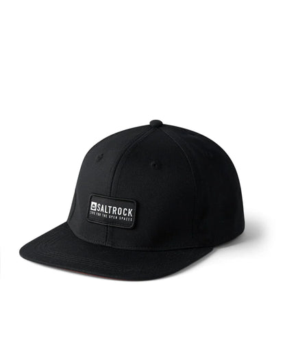 Saltrock Corp Flat Cap (Black)