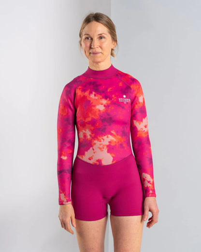 Saltrock Women's Peace Tie Dye Shortie (Pink)