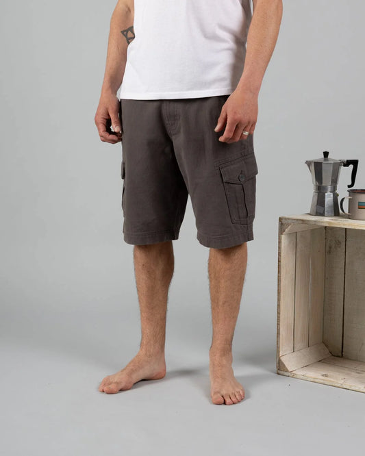 Saltrock Penwith II - Men's Cargo Shorts (Dark Grey)