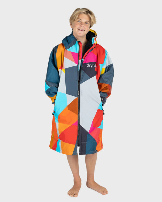 DryRobe Advance Long Sleeve Changing Robe Kids (Abstract)