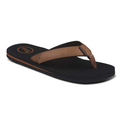 Foamlife - Seales - Men's Flip Flops (Black/Tan)