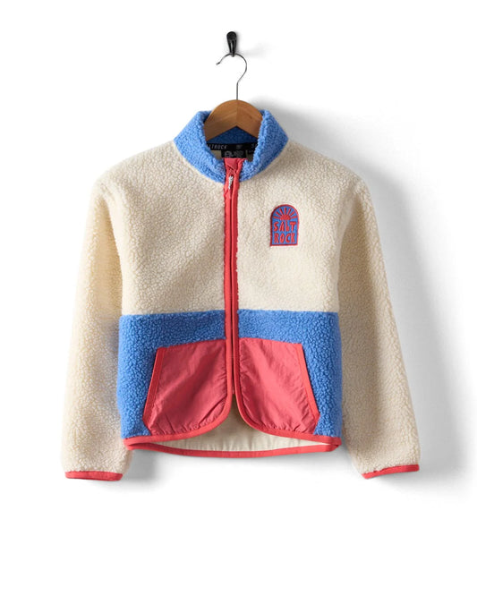 Saltrock Emery Sunshine - Kids Recycled Borg Fleece (Cream)
