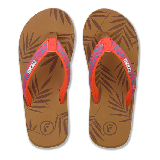 Foamlife - Harts - Womens flip flops (Latte Brown)