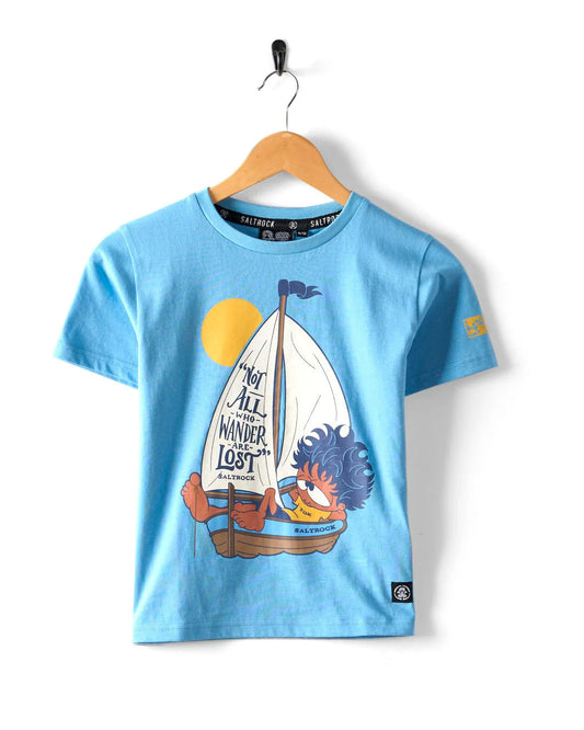 Saltrock Toe The Line - Kids T-Shirt (Blue)