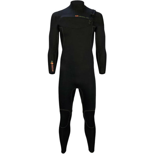 Sola Inferno 5/4mm GBS Chest Zip Wetsuit (Black)