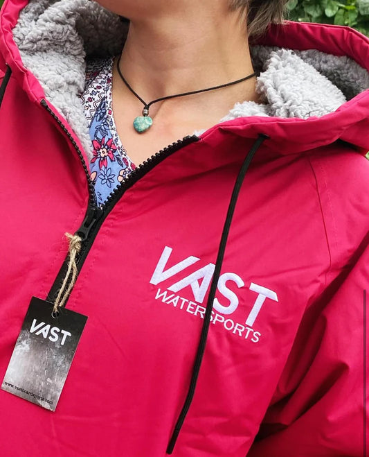 VAST - Poncho Robe & Jacket (Raspberry)