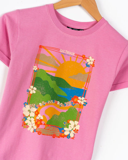 Saltrock Highway - Kids T-Shirt (Pink)