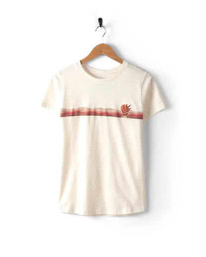 Saltrock Wavey Stripe - Women's T-Shirt (Cream)