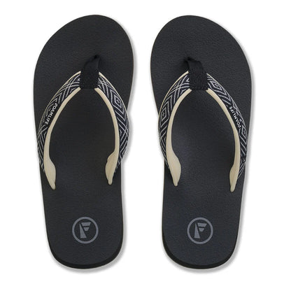 Foamlife - Yogi - Womens flip flops (Black)