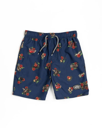 Saltrock Wanderer - Men's Swim Shorts (Blue)