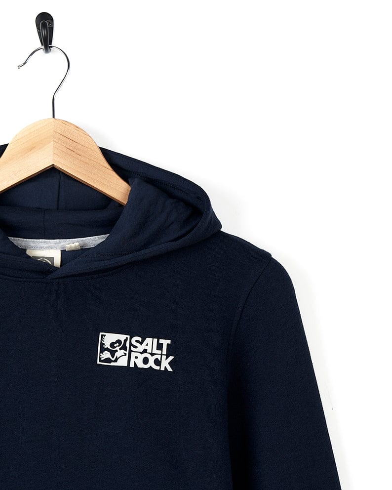 Saltrock Tok Corp - Recycled Kids Pop Hoodie (Dark Blue)