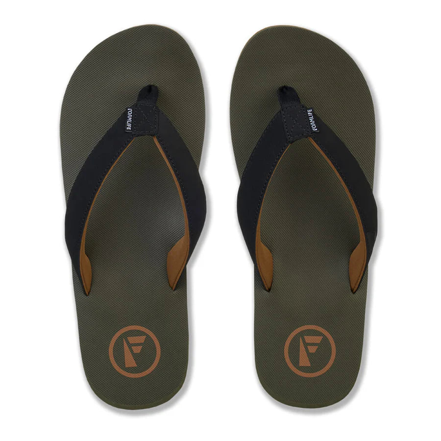 Foamlife - Traa SC - Men's Flip Flops (Olive)