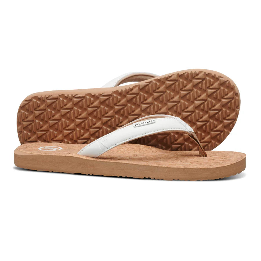 Foamlife - Goldie - Womens flip flops (Sand)