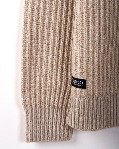 Saltrock Arlen - Mens Knitted Jumper (Cream)