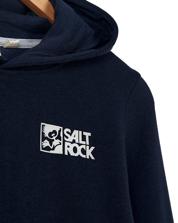 Saltrock Tok Corp - Recycled Kids Pop Hoodie (Dark Blue)