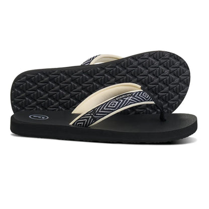 Foamlife - Yogi - Womens flip flops (Black)