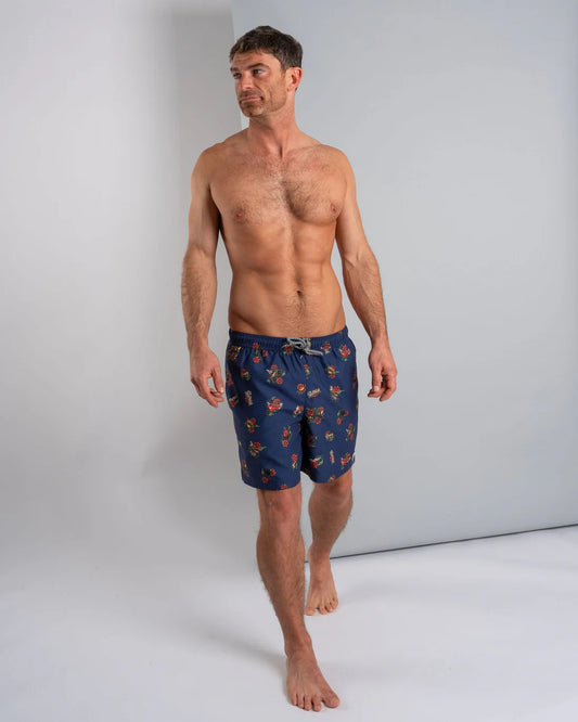 Saltrock Wanderer - Men's Swim Shorts (Blue)