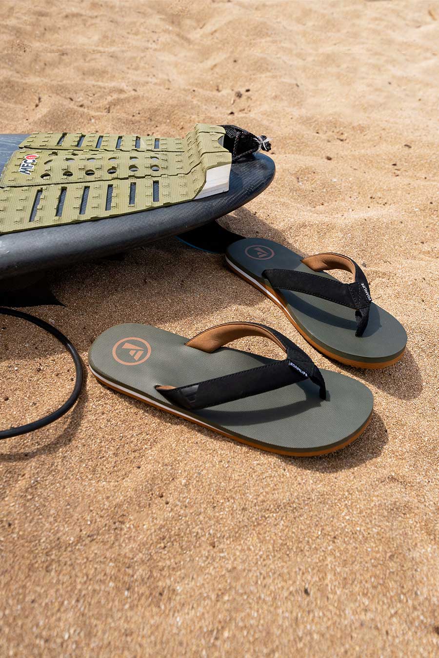 Foamlife - Traa SC - Men's Flip Flops (Olive)