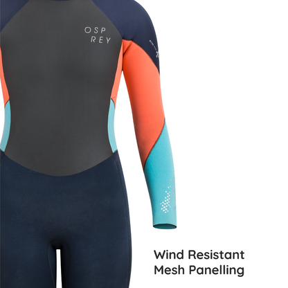 Osprey Women's 5mm Zero Full Length Wetsuit (Coral)