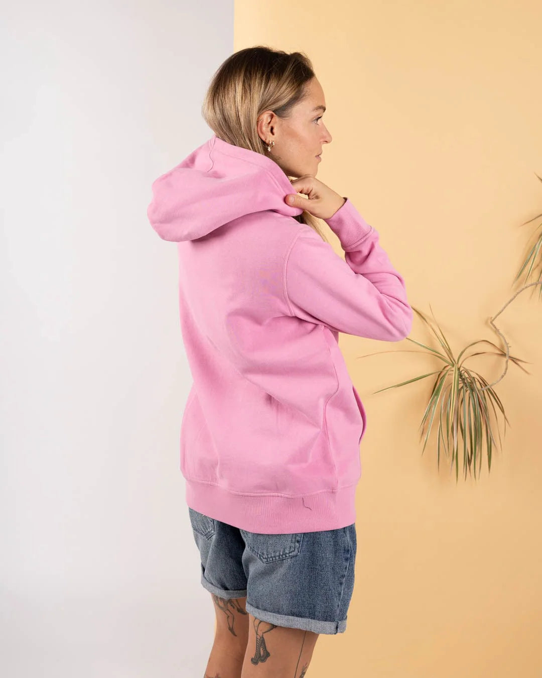 Saltrock Open Spaces - Womens Pop Hoodie (Pink)
