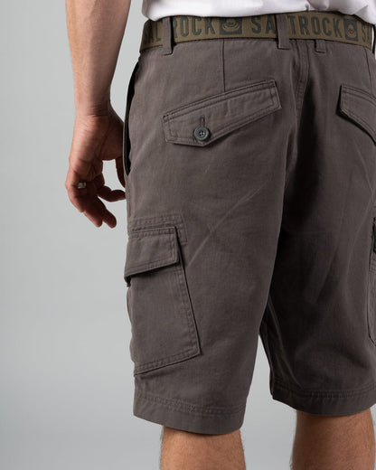 Saltrock Penwith II - Men's Cargo Shorts (Dark Grey)
