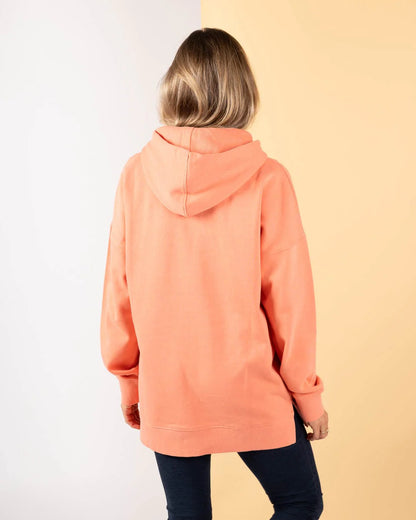 Saltrock Sunshine Soul - Womens Pop Hoodie (Coral)