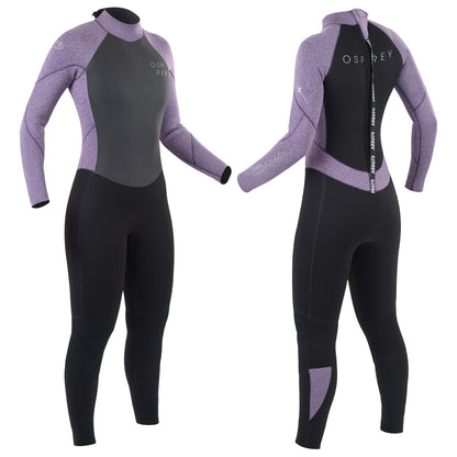 Osprey Women's 5mm Zero Full Length Wetsuit (Purple)